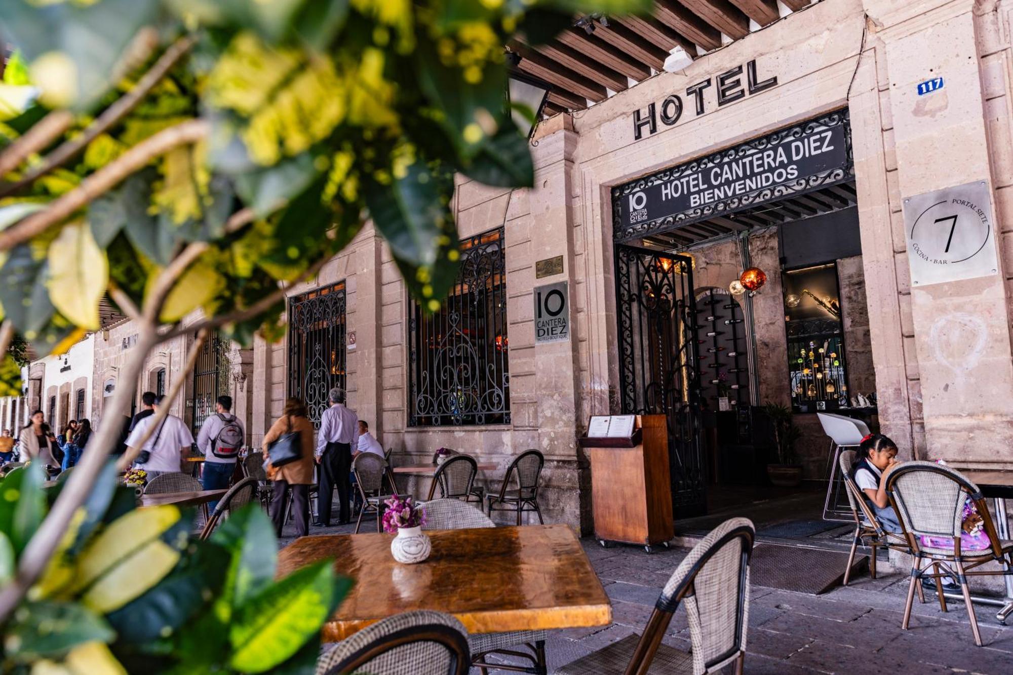 Cantera 10 Hotel Boutique Морелия Екстериор снимка
